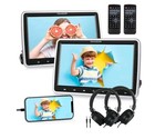 Fangor F-3020d Dual Headrest Dvd Players  Hdmi 1080p Car Kit Brand New