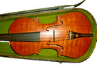 Antique Violin 4 4 Joseph Guarnerius Fecit 1745 Ihs   Case With Label