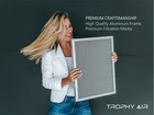 Trophy Air Merv 8 Washable Ac furnace Filter 16x25x4  4 3 8  Depth 