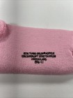 Vtg Womens Socks Acrylic Blend Roll Top Irregulars 80 s 90 s Size 8 5-11 Pink 