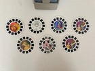 Vintage Gaf View Master Model G Brown Viewer W 7 Reels Walt Disney Mickey Mouse