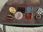 Vintage Lot Of 10 Enamel 1980   s Humorous Pins 80   s Sayings