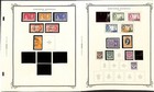 Northern Rhodesia Stamp Collection On 6 Scott Specialty Pages  1925-1964  ba 