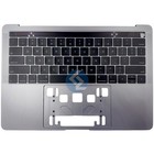 Grade A Space Gray Us Keyboard Topcase Touch Bar For Macbook Pro 13  A2159 2019