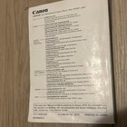 Canon Eos Rebel T2i   550d Genuine Camera Instruction Manual  guide English