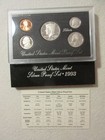 1993 United States Mint Silver Proof Set 90  Silver W ogp Box   Coa