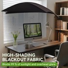 Adjustable Cubicle Shade And Desk Canopy  Essential Cubicle Cover   Light Shield