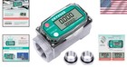 Water-resistant 1-inch Flow Meter With Lcd Display - 1  Precision For Liquids