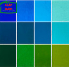 Paljolly Blue   Green Transparent Stained Glass Sheets Supply For Projects 12 Pa
