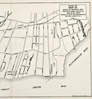 1929  Sayville- Blue Point - Long Island Map Original Suffolk County  22x13 