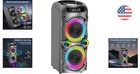 Ultimate 100w Portable Party Speaker - Stereo Sound And Outdoor-friendly Design