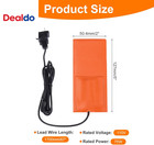 2pcs Silicone Heating Pad  110v 75w Car Engine Block Oil Pan Heater Heater Strip