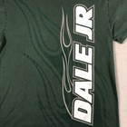 Dale Earnhart Jr Shirt Mens Medium Green Nascar Racing Crew Neck Racer U32