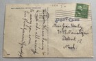 Vintage Linen Postcard  Bridge Over Deerfield River Mohawk Trail   Massachusetts
