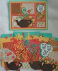 Stampin Up  Card Kit Spring Floral Postage Collage Make Your Soul Happy  Lovely 