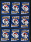 Pokemon Gym Heroes Complete Set 20-132 With 50  1st Editions Lp-mint Non-holos