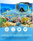 Snorkeling Gear For Adults Men  4 In 1 Snorkel Set With Panoramic View Diving   