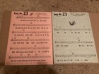 Vintage Sheet Music  happy Songs  For The Young At Heart Lot Of 2 Green   Pink