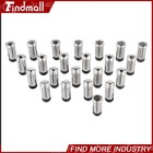 Findmall 23  Metric 5c Collet Set 3mm-25mm X 1mm High Precision 0 0005  Accuracy