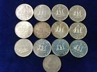 1949 Canada Silver Dollar Newfoundland Commemorative Lot Of 13 Coins  E1404
