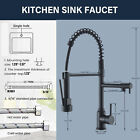 Commercial Kitchen Faucet With Sprayer Swivel Sink Pull Down Mixer W pot Filler
