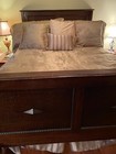 Antique Full Size Bed   Bedspring  circa 1900-1930  W new Mattress  England Made