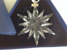 Swarovski Crystal 2011 Annual Christmas Snowflake Ornament Large Box 
