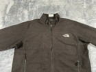 The North Face Mens Jacket Extra Large Black Mock Neck Fleece Full Zip
