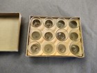 Cokesbury Communion Cups Glass plastic 12 Per Box Vintage Church - 4 Open Boxes