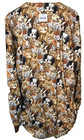 S c r u b s  Long Sleeved Dog Pattern Top With Two Front Pockets   Size 4x 