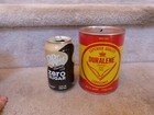 2 Vintage Duralene Motor United Oil Lubricants 1 Quart Can Banks Baltimore Md