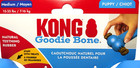 Kong Puppy Goodie Bone Medium Blue Teething Dog Treat   Chew Toy 7  Made In Usa