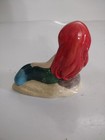 Red Hair Mermaid Figurine Ocean Sea Starfish Decor 5 5  Colorful Collectible
