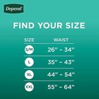 Depend Incontinence Underwear For Men  Maximum Absorbency  Grey  Large  72 Ct