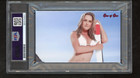 Lindsey Vonn Signed Cut 3x5 Custom Card Psa Dna Slab Olympic Auto C4502