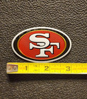 Nfl San Francisco 49ers Team Logo Iron On Football Patch 2 3 4 X 1 3 4 Inches