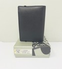 Nava Design Saffiano Org Pocket Elast Nero Expksen New With Box