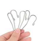 20pcs Dental Lip Hook Clip Apex Locator Hook Stainless Root Canal Finder Endo