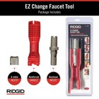 Ridgid Ez Change Plumbing Wrench Faucet Installation And Removal Tool - 56988