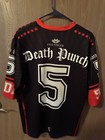 Five Finger Death Punch  5 Black red Short Sleeve Jersey Shirt
