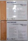 Netgear Vintage Nos 1998 Ethernet Pci Network Adapter Fa310tx 10 100 Sealed X2