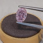 5 10 Ct Natural Pink Diamond 10x12 Mm 1 Pcs Oval Cut Vvs1 D Grade Certified 