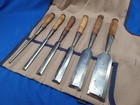 Excellent Sharp Set - Fulton Special  Bevel Edge Socket Firmer Chisels 1 8  - 2 