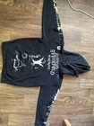 Avenged Sevenfold Nightmare Hoodie 2010 Tour Distressed Metal Band