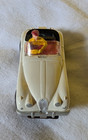Vintage Aurora T-jet Thunderjet White Jaguar Xk140 Slot Car