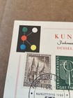 Kunststoffe 1955 Fachmesse Und Leistungsschau Der Industrie 4 Stamp   9 B