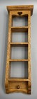 Vintage Wood Wall Shelf Trinket Or Mini Shelf Heart Cut Out Farmhouse 15    X 4   