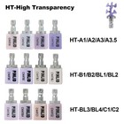 Us 5pcs C14 Dental Emax Glass Ceramic Ht Lithium Dislicate Cad cam Cerec Blocks