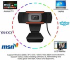 Webcam Hd With Microphone Usb 1080p Web Camera For Pc Desktop Laptop Computer