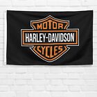 For Harley Davidson Motorcycle Enthusiasts 3x5 Ft Flag Garage Wall Banner Gift